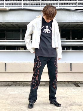 クリワキタカヒロさん（メンズ・172cm）の春コーディネート