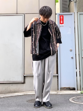 クリワキタカヒロさん(メンズ・172cm)の夏コーディネート