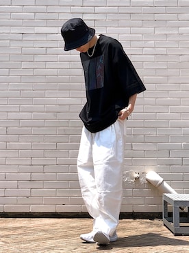 クリワキタカヒロさん（メンズ・172cm）の夏コーディネート