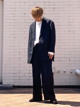 クリワキタカヒロさん（メンズ・172cm）の秋コーディネート