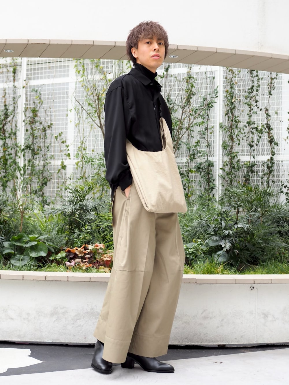 SHINYA KOZUKA /シンヤ コヅカ/PANTALON WITH DICKIES/パンタロン