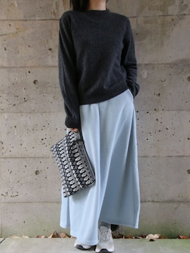 「g-stage（ジーステージ）のアイテム（トップス）」を使った、kotetuさん（レディース・162cm）の秋コーディネート