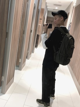 「TIMBUK2（ティンバックツー）のアイテム」を使った、TeeMTさん（レディース・168cm）の春コーディネート