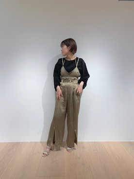 「ビスチェコーデ」｜mai togoさん（レディース・156cm）の春コーディネート