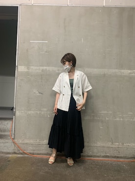 mai togoさん（レディース・156cm）の夏コーディネート