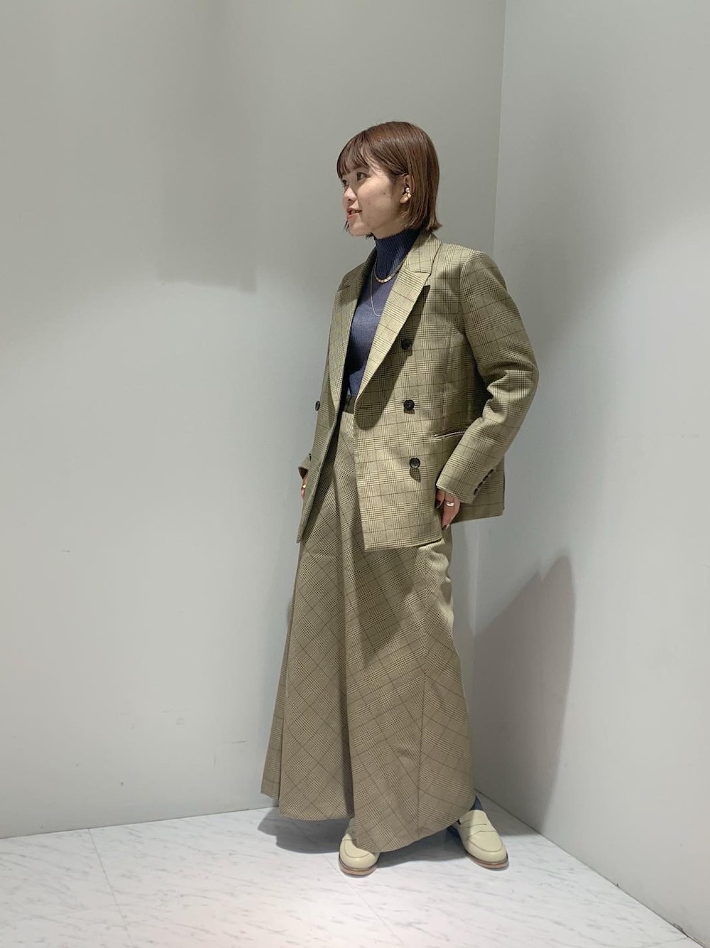 PUBLIC TOKYO マルチチェックジャケット PUBLIC TOKYO（パブリックトウキョウ）の「マルチチェック