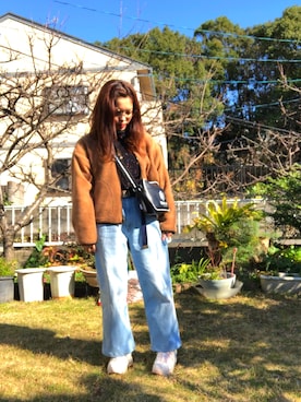 koyuさん（レディース・148cm）の冬コーディネート