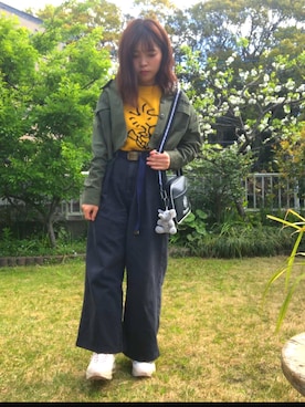 「NIKE（ナイキ）の【NIKE】AIR MAX 95 PRM（スニーカー、ピンク系）」を使った、koyuさん（レディース・148cm）の夏コーディネート