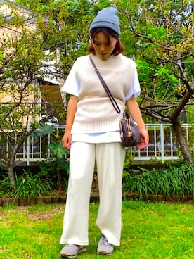 「tutuanna（チュチュアンナ）のアイテム（ソックス/靴下、グレー系）」を使った、koyuさん（レディース・148cm）の秋コーディネート