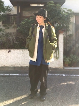 ちばゆきさん(レディース・157cm)の冬コーディネート