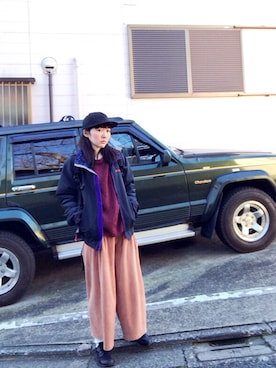 ちばゆきさん(レディース・157cm)の冬コーディネート