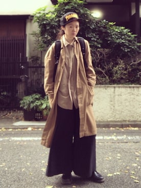 ちばゆきさん（レディース・157cm）の冬コーディネート