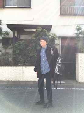 ちばゆきさん（レディース・157cm）の冬コーディネート