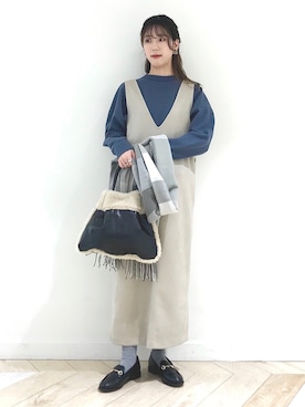 wakaさん(レディース・162cm)の冬コーディネート