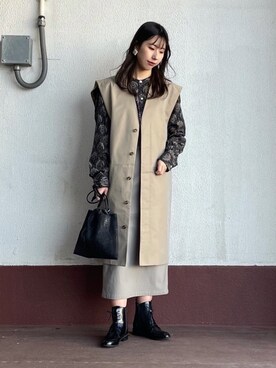 wakaさん（レディース・162cm）の春コーディネート