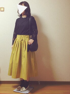 ねさん（レディース・159cm）の春コーディネート