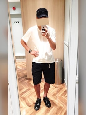 「アイテム（バングル/リストバンド）」を使った、いーくん︎︎︎︎さん（メンズ・171cm・20代）の夏コーディネート