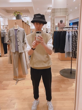 「BERING（ベーリング）のアイテム」を使った、061710さん（メンズ・170cm）の冬コーディネート