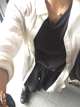 「アイテム（シャツワンピース）」を使った、yuさん（レディース・148cm・20代）の夏コーディネート