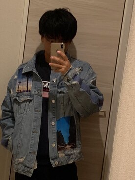 「VANS（バンズ）のアイテム（スウェット）」を使った、HIROさん（メンズ・172cm）の秋コーディネート