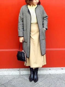 jhonzさん（レディース・163cm）の冬コーディネート