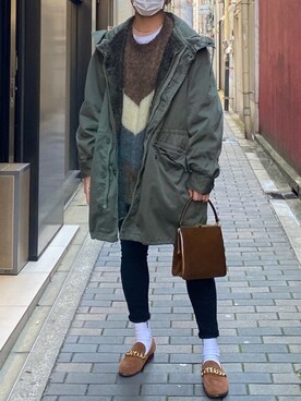 「Plan C（プランシー）のアイテム」を使った、jhonzさん（レディース・163cm）の春コーディネート