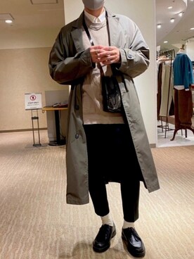 「8seconds（エイトセカンズ）のアイテム（ジャケット/アウター）」を使った、kyai.さん（メンズ・172cm）の秋コーディネート