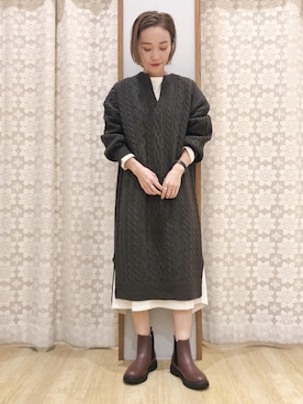 MAMIさん（レディース・155cm）の秋コーディネート