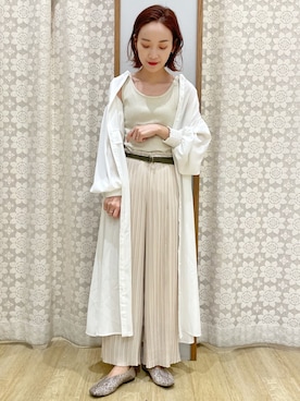 「SLURR（スラ―）のアイテム（ワンピース/ドレス）」を使った、MAMIさん（レディース・155cm）の冬コーディネート
