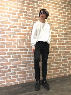 「L.H.P（エルエイチピー）のアイテム」を使った、Dsuke kobayashiさん（メンズ・177cm）の春コーディネート