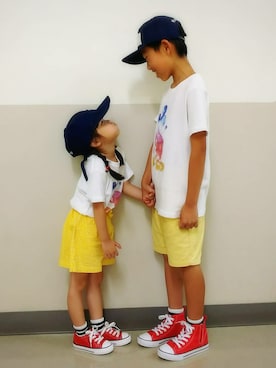 Nanana さん（キッズ・130cm）の夏コーディネート