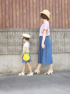 Nanana さん（レディース・154cm）の夏コーディネート