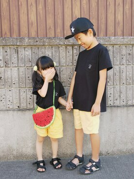 Nanana さん（キッズ・130cm）の夏コーディネート