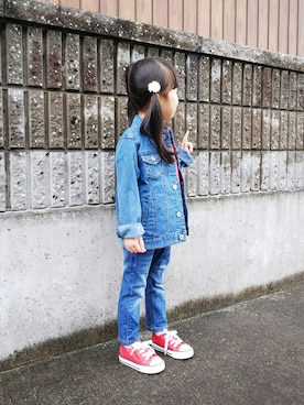 Nanana さん（キッズ・100cm）の秋コーディネート