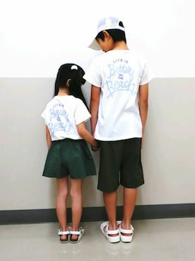 Nanana さん（キッズ・100cm）の夏コーディネート