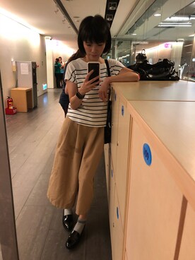 Katy Kuoさん（レディース・160cm）の夏コーディネート