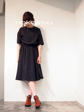 nakajimaさん（レディース・171cm）の夏コーディネート