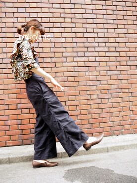 「cava cava（サヴァサヴァ）のアイテム（パンプス）」を使った、nakajimaさん（レディース・171cm）の夏コーディネート