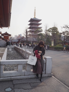 nakajimaさん（レディース・171cm）の冬コーディネート