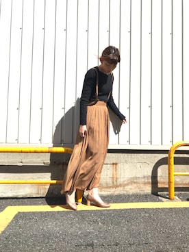 nakajimaさん（レディース・171cm）の春コーディネート