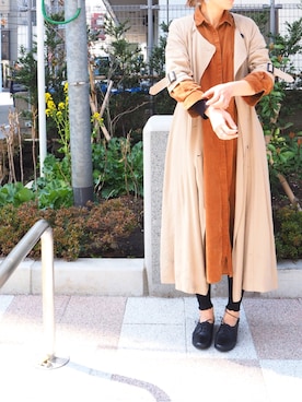「SEVENDAYS=SUNDAY（セブンデイズサンデイ）のアイテム（ワンピース/ドレス）」を使った、nakajimaさん（レディース・171cm）の春コーディネート