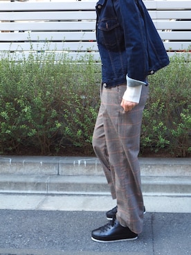 「ANYO（エーエヌワイオー）のアイテム」を使った、nakajimaさん（レディース・171cm）の春コーディネート