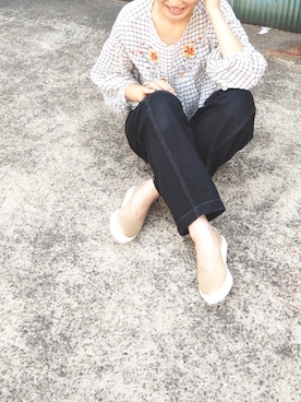 「cava cava（サヴァサヴァ）のアイテム」を使った、nakajimaさん（レディース・170cm）の夏コーディネート