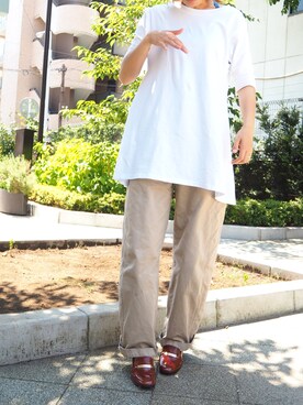 「cava cava（サヴァサヴァ）のアイテム」を使った、nakajimaさん（レディース・171cm）の夏コーディネート
