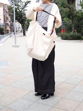「cava cava（サヴァサヴァ）のアイテム」を使った、nakajimaさん（レディース・171cm）の秋コーディネート