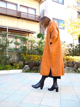「SEVENDAYS=SUNDAY（セブンデイズサンデイ）のアイテム（ワンピース/ドレス）」を使った、nakajimaさん（レディース・171cm）の冬コーディネート