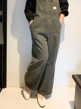 「cava cava（サヴァサヴァ）のアイテム」を使った、nakajimaさん（レディース・171cm）の冬コーディネート