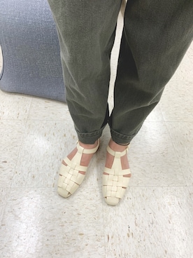 「FREAK'S STORE（フリークスストア）のアイテム（オールインワン・サロペット）」を使った、nakajimaさん（レディース・171cm）の春コーディネート