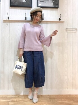 リナさん（レディース・160cm）の春コーディネート