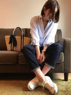 リナさん（レディース・160cm）の春コーディネート